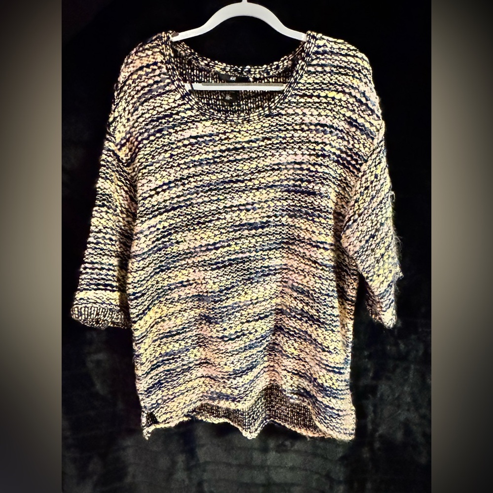 H&M Women's Multicolor Knit Sweater